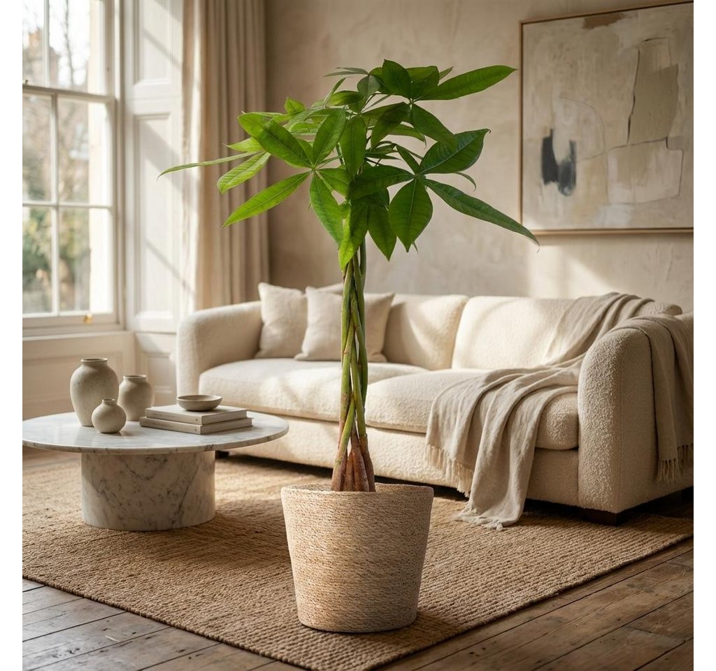 Florora Zimmerpflanze Pachira Aquatica – Glueckskastanie – 80 cm Bild 2