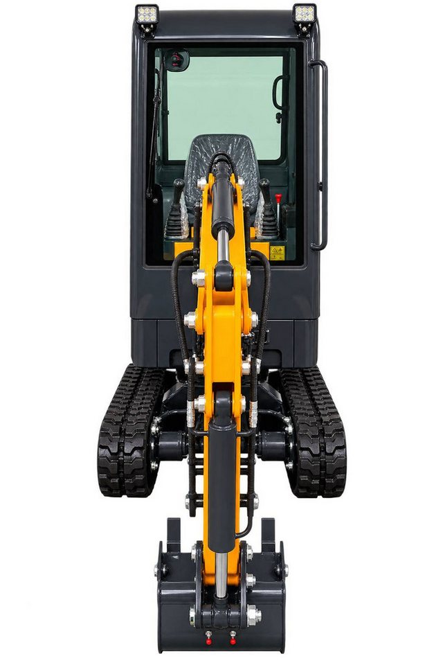 Teico Minibagger CK13CD Minibagger 1.3t – mit Kabine, 7kW Motor, kompakt & stark Bild 2