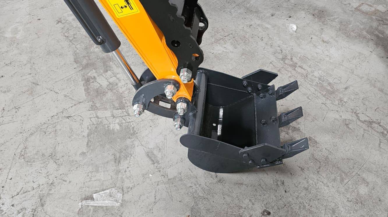 Teico Minibagger CK13CD Minibagger 1.3t – mit Kabine, 7kW Motor, kompakt & stark Bild 3