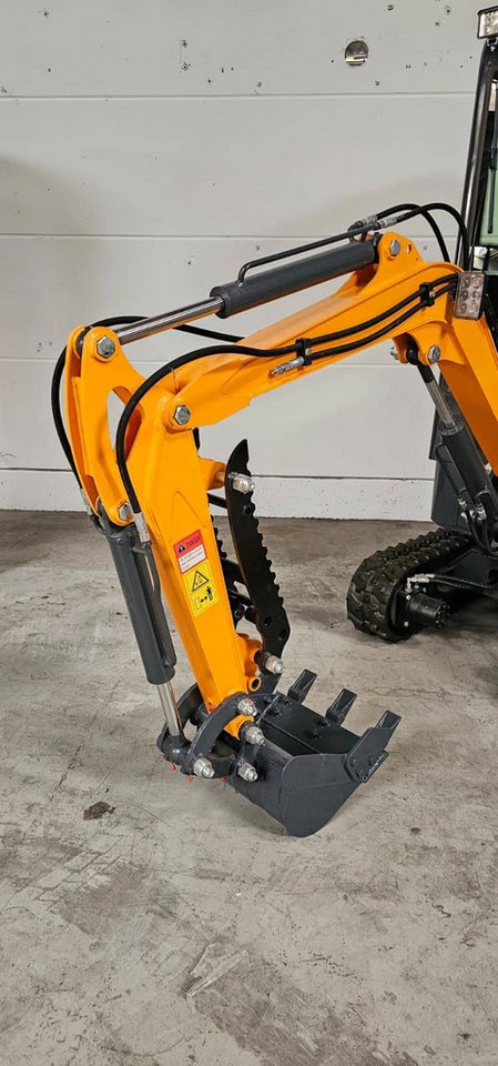 Teico Minibagger CK13CD Minibagger 1.3t – mit Kabine, 7kW Motor, kompakt & stark Bild 4