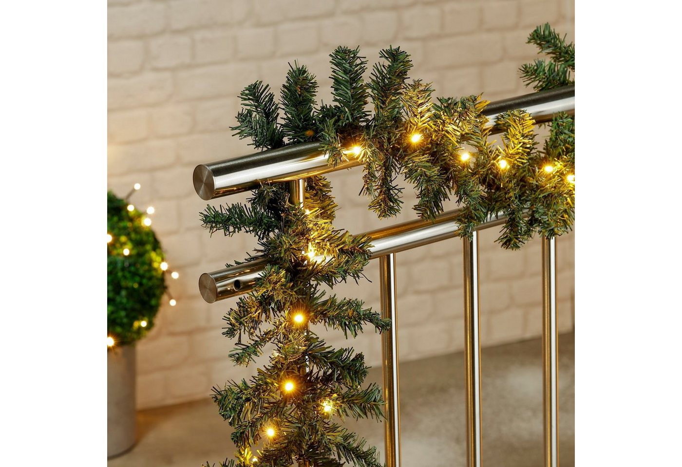 Haushalt International LED-Girlande Girlande