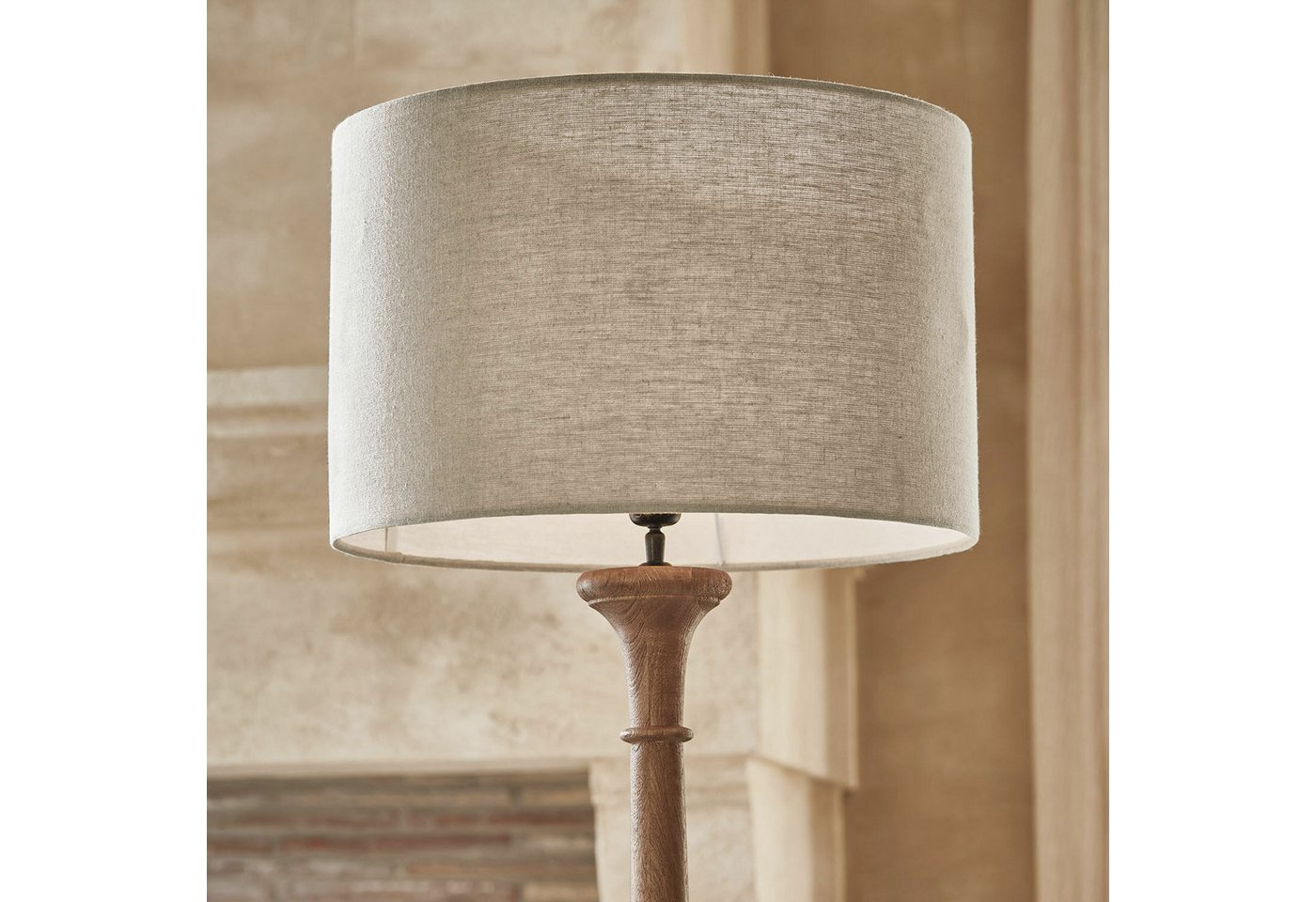 Mirabeau Stehlampe Stehlampe Andrées braun/leinen Bild 4