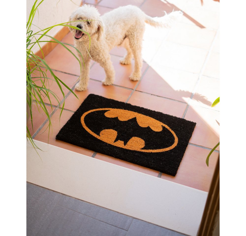 Fußmatte Fußmatte Kokos - Türmatte Kokos - Batman - Logo