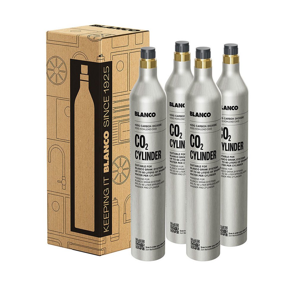 Blanco Küchenarmatur Refill CO2-Zylinder 4er Set Bild 2