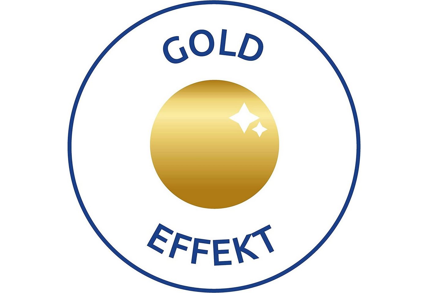 Avery Zweckform Aufkleber AVERY Zweckform ZDesign Weihnachts-Sticker "Sterne", gold 52806 Bild 4