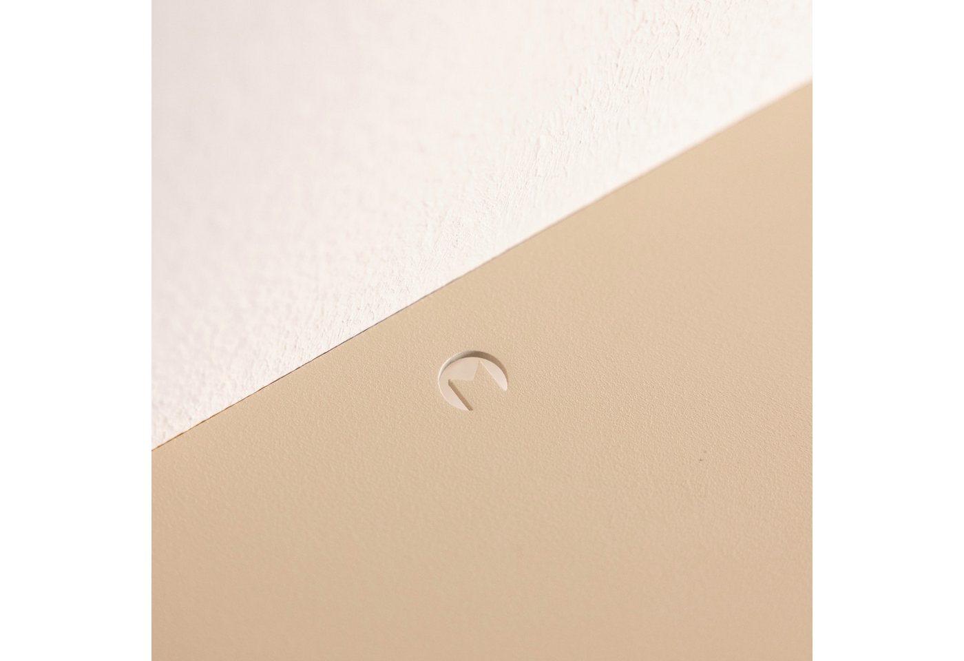 Metallbude Wandregal LENN L, schwebendes Design Regal aus Metall, minimalistisch, hochwertig Bild 4