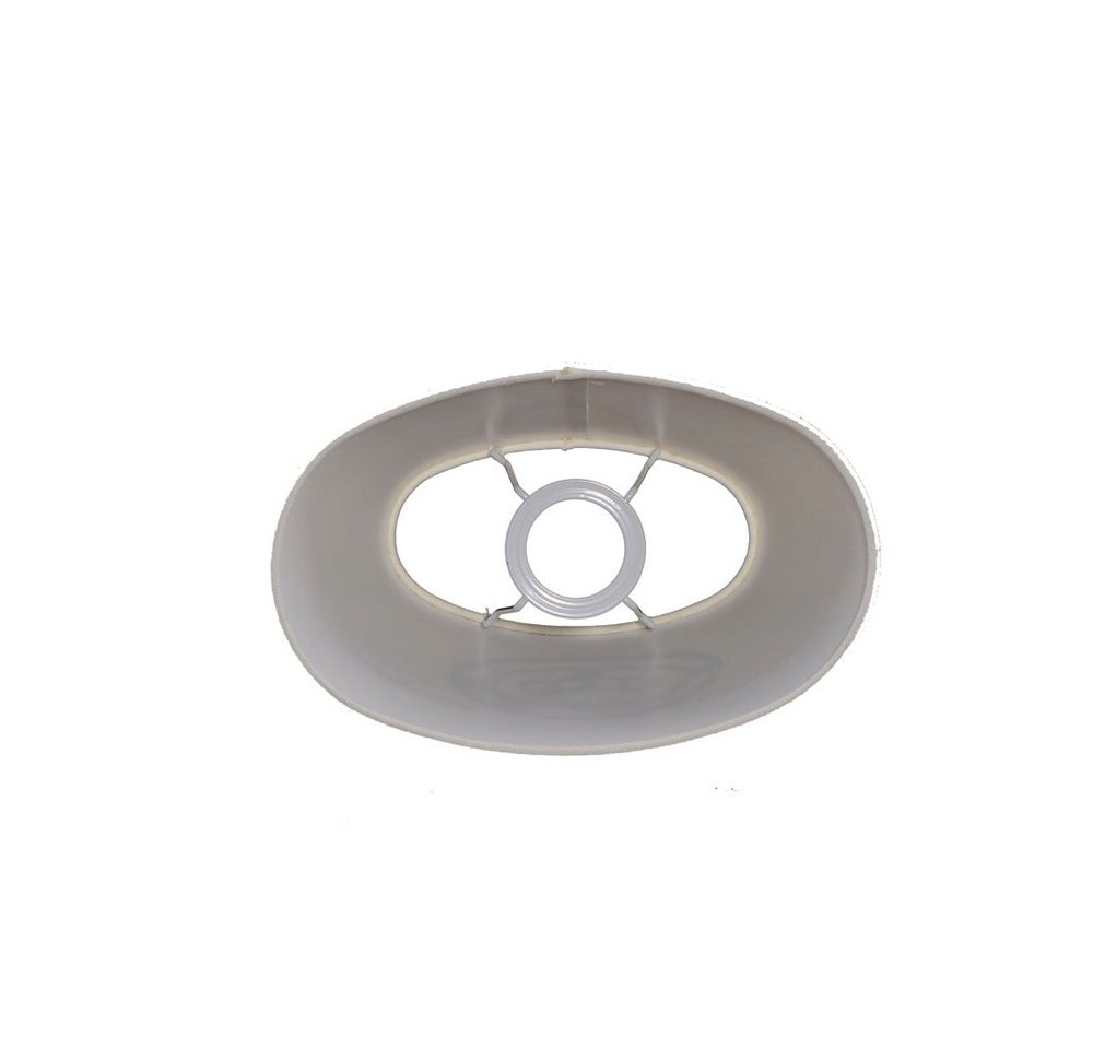Dirk Davids Leuchten GmbH Lampenschirm Lampenschirm Oval für Tischlampe Chintz Lime Grün 24-14-14cm, Exklusives Design
