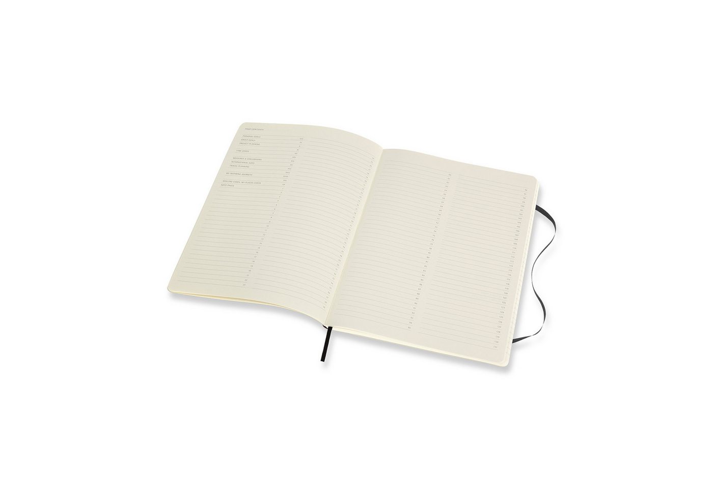 MOLESKINE Notizbuch, Professionel - Weicher Einband - XL (19x25) - Soft Cover - Schwarz