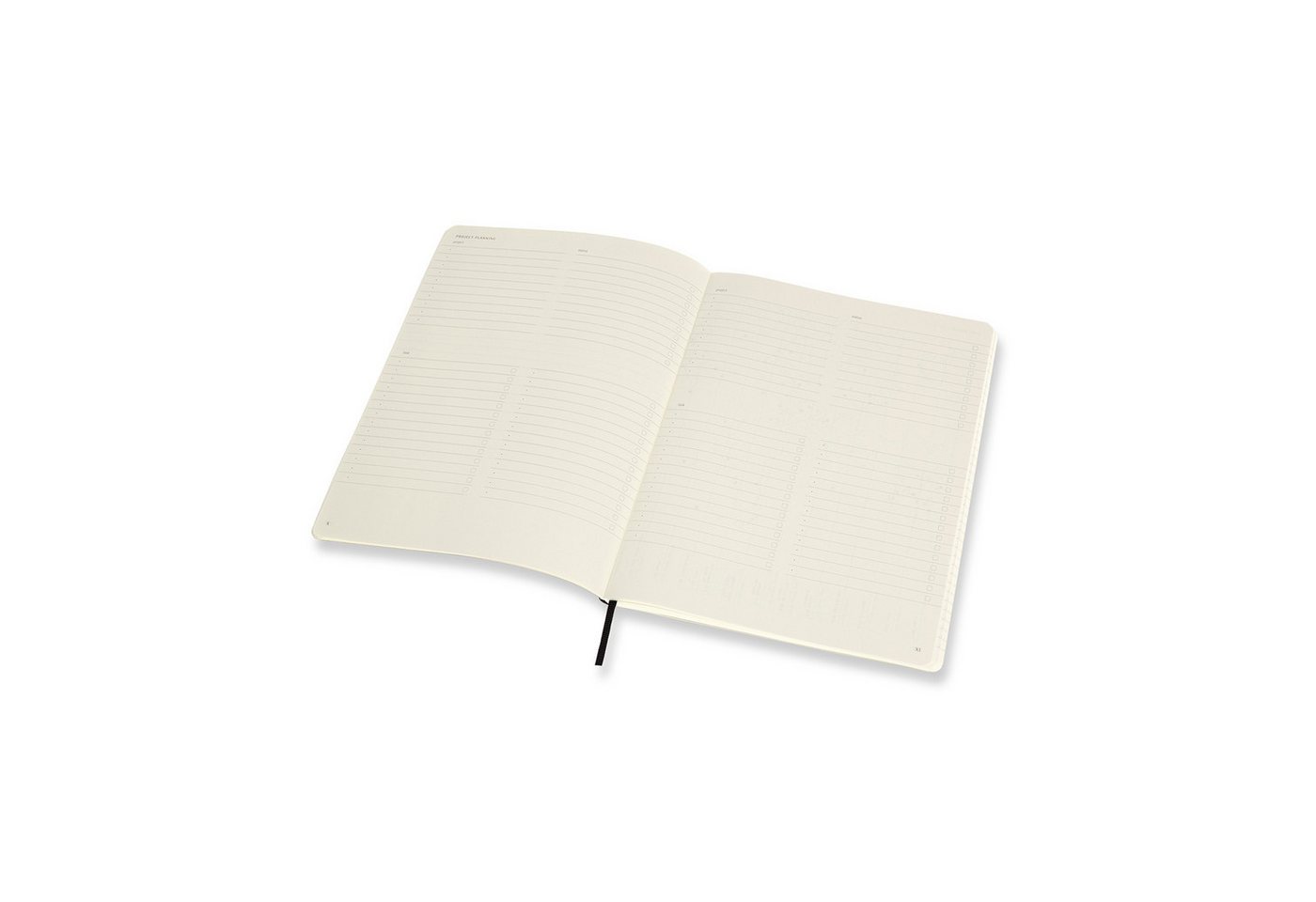 MOLESKINE Notizbuch, Professionel - Weicher Einband - XL (19x25) - Soft Cover - Schwarz Bild 5