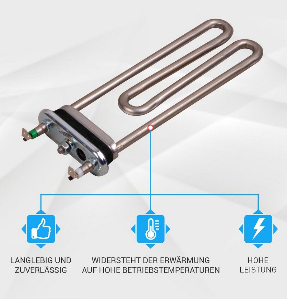VIOKS Heizkörper Heizelement Ersatz für Bosch 12024403 Heizstab