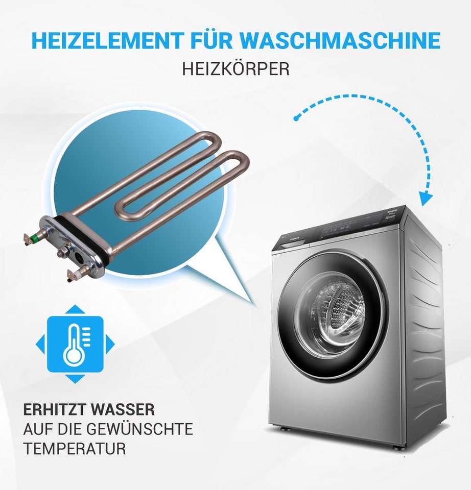 VIOKS Heizkörper Heizelement Ersatz für Bosch 12024403 Heizstab Bild 5