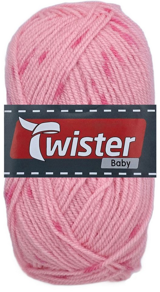 Kurtenbach 50 Gramm Twister Baby aus 100 % Polyacryl Farbauswahl Bastelgarn
