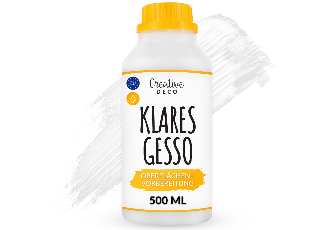 Creative Deco Grundierfarbe Professionell Gesso Perfekte Grundierung für Malerei Bild 5