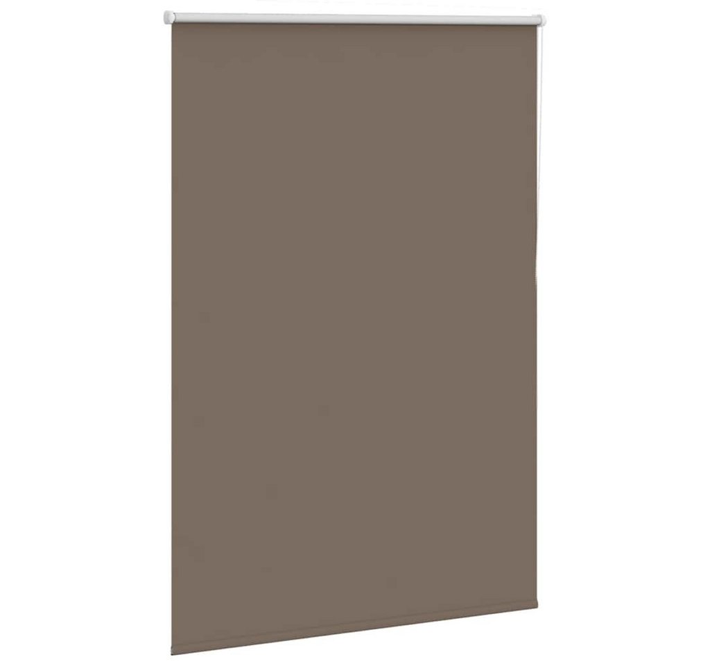 Verdunklungsrollo Verdunkelungsrollo 105x130cm Kaffeebraun, furnicato, Sichtschutz-Plissee mit Klemmträgern für Büro und Wohnzimmer Bild 3