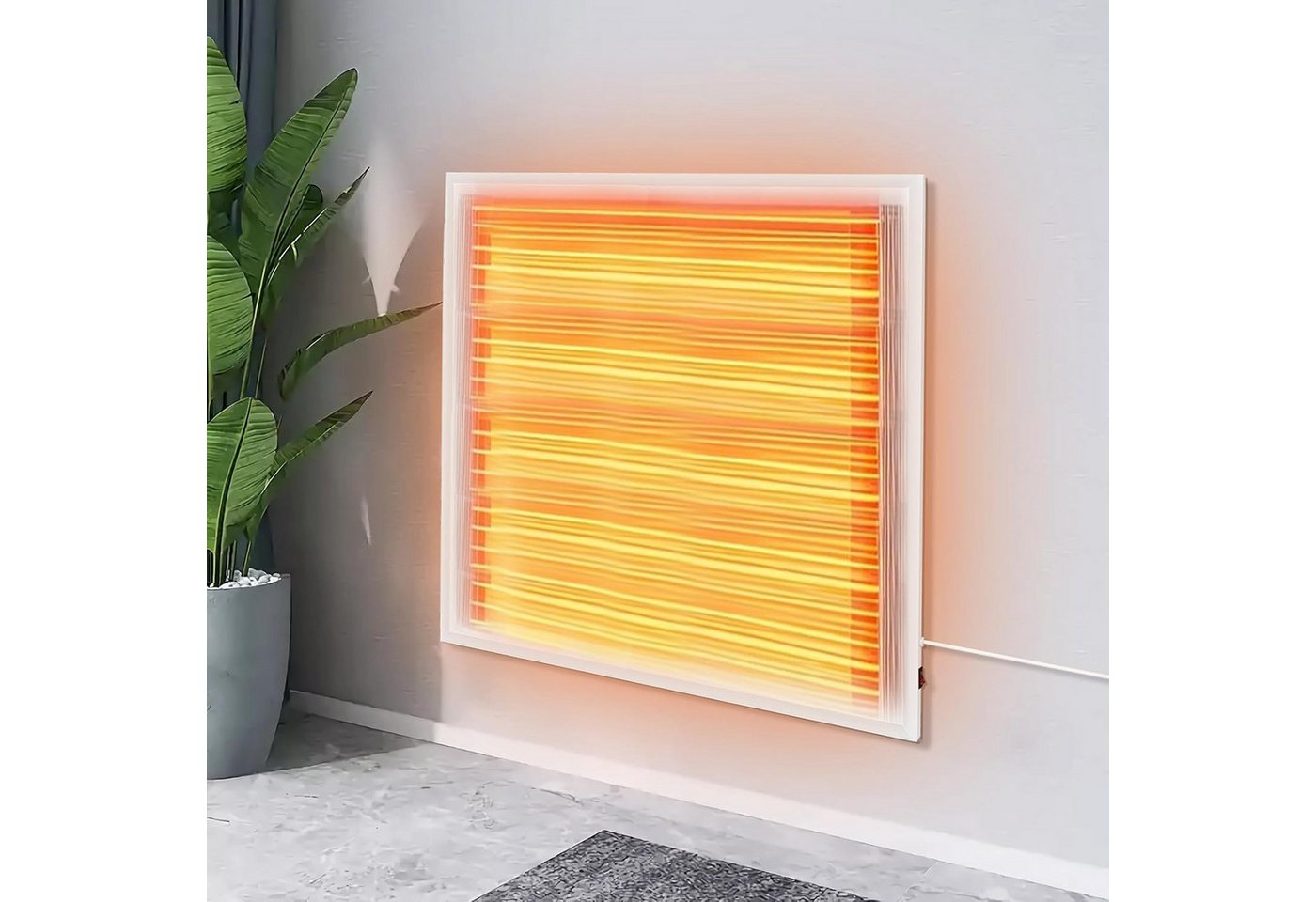 ZMH Infrarotheizung Energiesparend Infrarot Wandheizung 170W/290W Heizung, Fernbedienung, Wandmontage, Überhitzungsschutz Bild 4