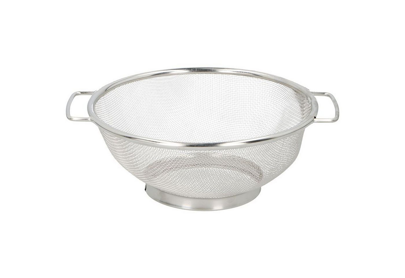 EDCO Nudelsieb Edelstahl Küchensieb 20cm Sieb Seiher Durchschlag Nudelsieb, Edelstahl Bild 2