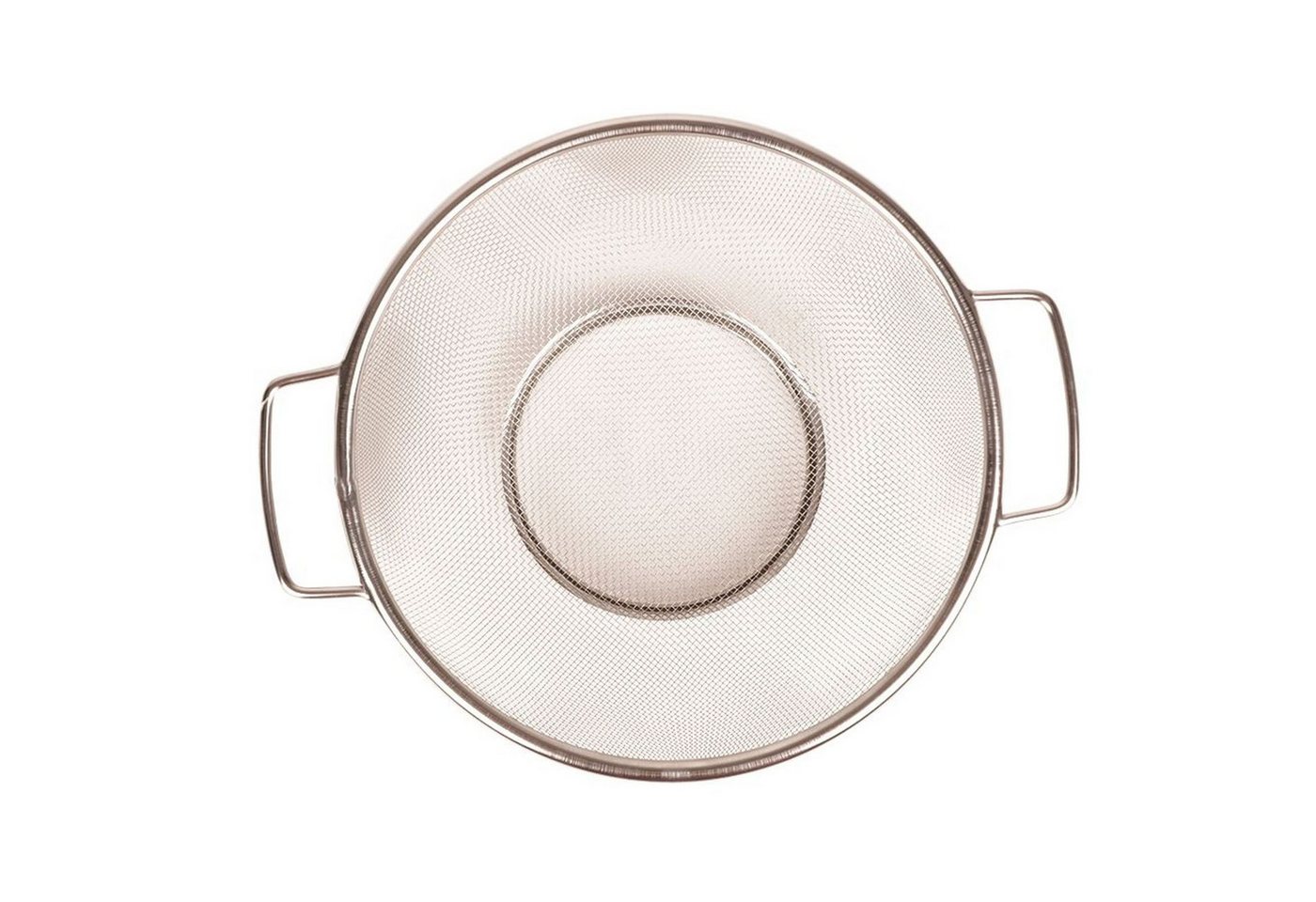 EDCO Nudelsieb Edelstahl Küchensieb 20cm Sieb Seiher Durchschlag Nudelsieb, Edelstahl Bild 3