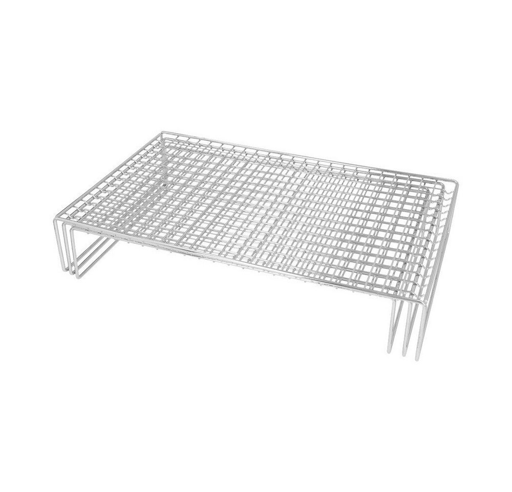 RBV Birkmann Abkühlgitter Easy Baking Auskühlgitter-Set 3-tlg. edelstahl, (Set, 3-tlg), Easy Baking Auskühlgitter-Set, 3-tlg., 40,00cm, Edelstahl, silber Bild 3