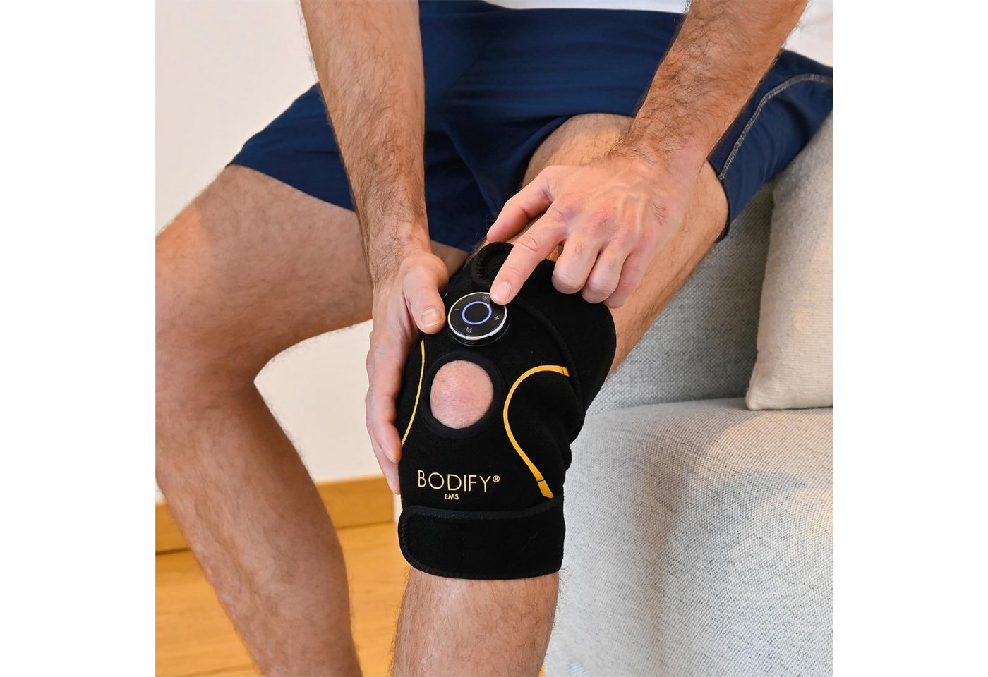 BODIFY EMS-Gerät Knietrainer Pro - Gezielte Stimulation der Kniemuskulatur Bild 5