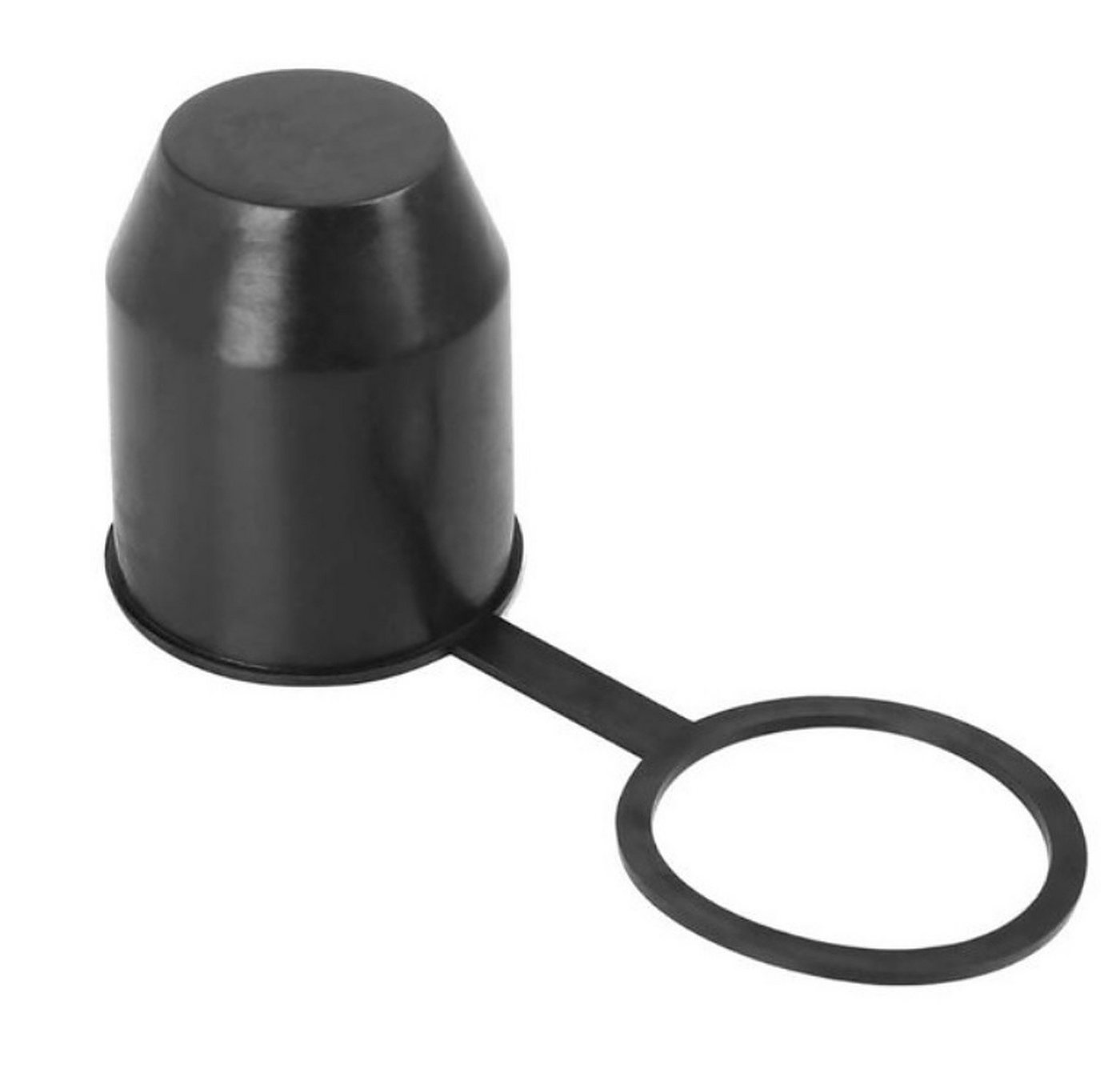 BAYLI Abdeckkappe 4er Set Anhängerkupplung Schutzkappe mit Sicherungsring, AHK Kappe Bild 2