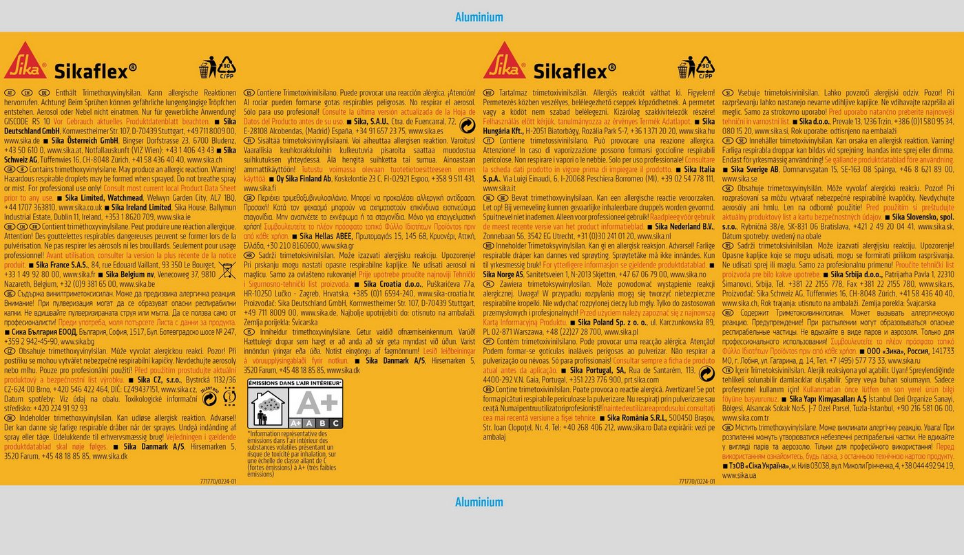 Sika Dichtstoff Sikaflex AT Connection Hybrid Dichtstoff 600ml Beutel anthrazitgrau, gebrauchsfertig, Sehr breites Haftspektrum Bild 3