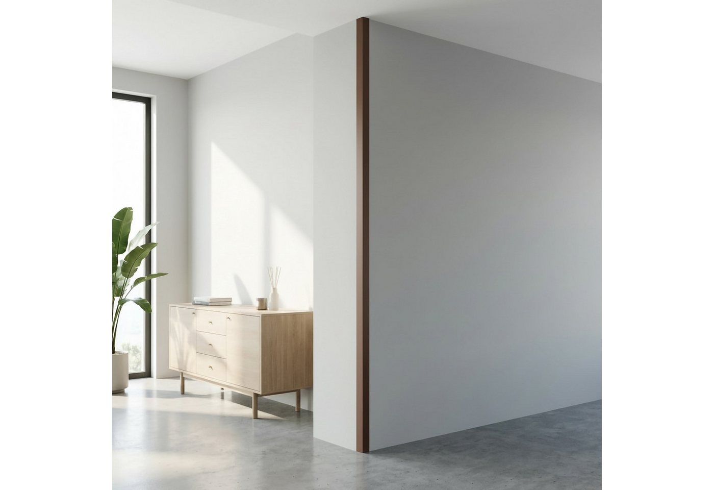 Quest Winkelprofil Kantenschutzprofil 40 x 40 mm, zum Kleben (1-St), zum Kleben, 40 x 40 mm, 100 cm Bild 2
