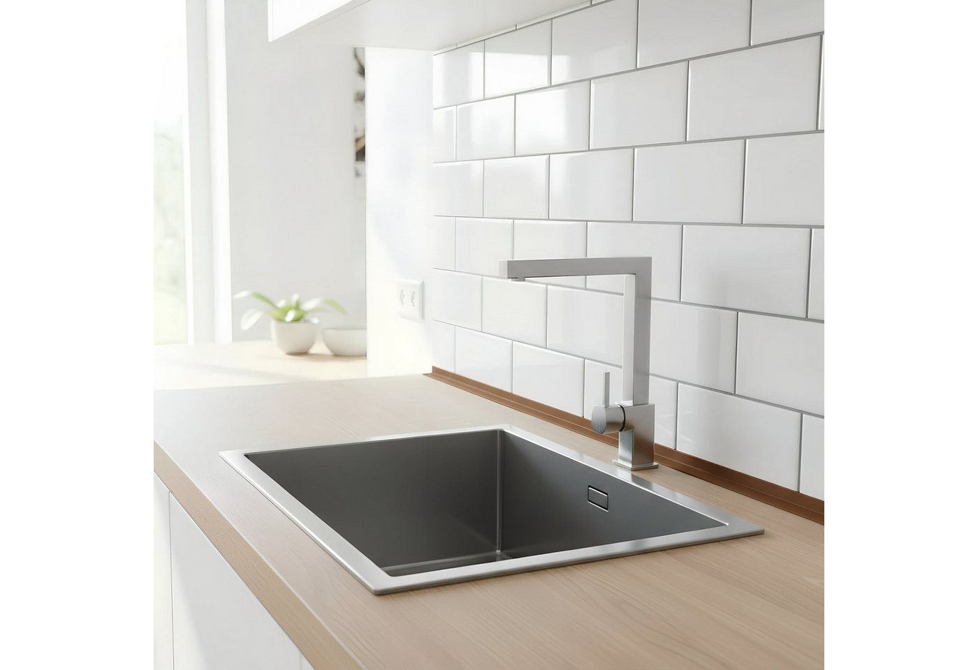 Quest Winkelprofil Kantenschutzprofil 40 x 40 mm, zum Kleben (1-St), zum Kleben, 40 x 40 mm, 100 cm Bild 4