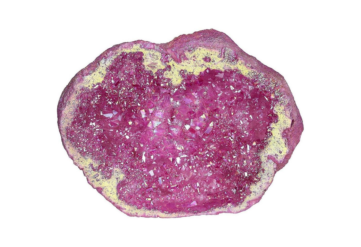 LuxusKollektion Stein Kristall Rohstück Titanium Geode Quarz Edelstein Rot 100-200g Bild 2