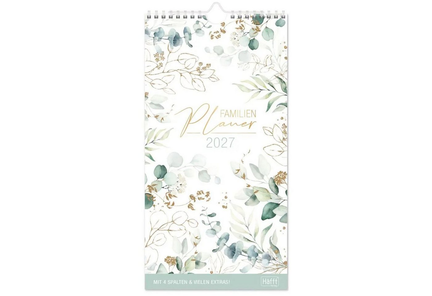 Häfft Wandkalender Familienplaner kompakt 2027