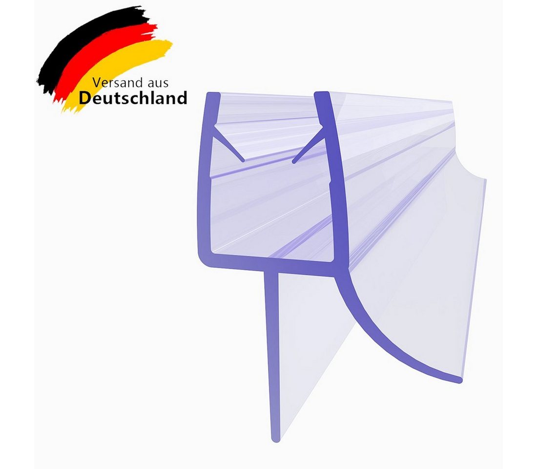 SONNI Duschdichtung PVC Duschdichtung für 6mm 8mm Glasdicke 70-120cm Schimmelbeständigkeit, L: 80 cm Bild 4