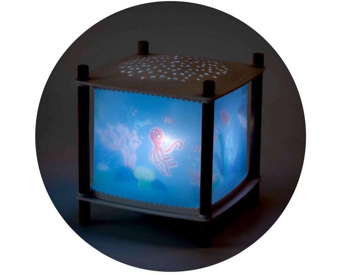 Moulin Roty Nachtlicht Magische Lampe Paulie Sternenhimmel 3 Schlaflieder Bluethoot USB Kabel