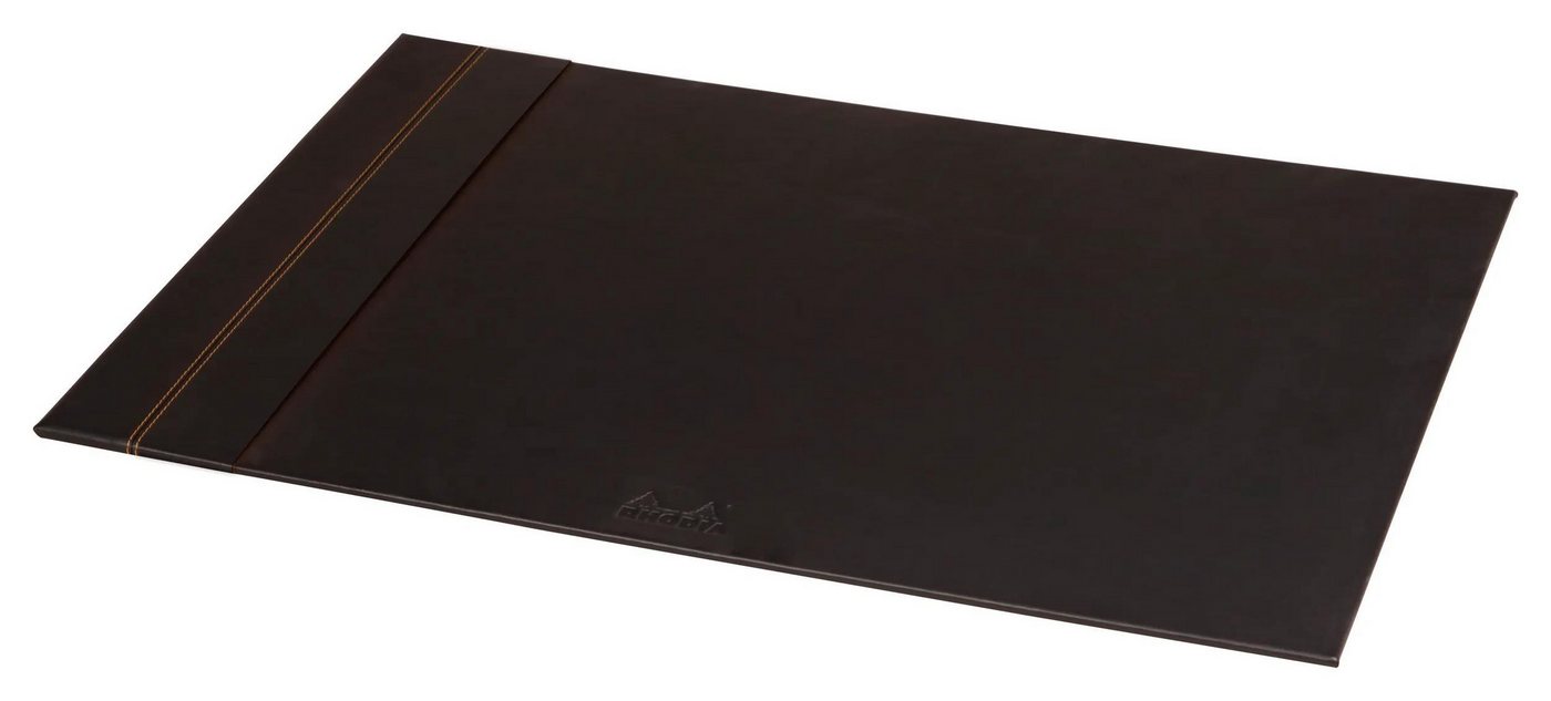 Rhodia Notizheft feste Schreibtischunterlage Kunstleder, 60x40cm Schwarz 118806C, Feste Schreibtischunterlage