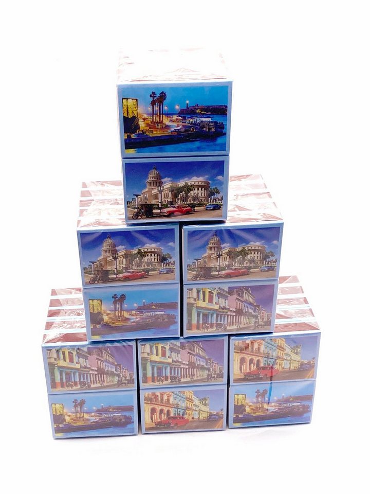 meytrade Grillanzünder schöne vintage, retro Streichhölzer, Zündhölzer, Cuba, Havana, (60-St), Nostalgie Zündhölzer für Kerze, Grill, Ofen, Kamin