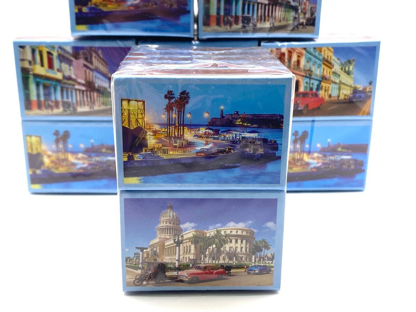 meytrade Grillanzünder schöne vintage, retro Streichhölzer, Zündhölzer, Cuba, Havana, (60-St), Nostalgie Zündhölzer für Kerze, Grill, Ofen, Kamin Bild 2