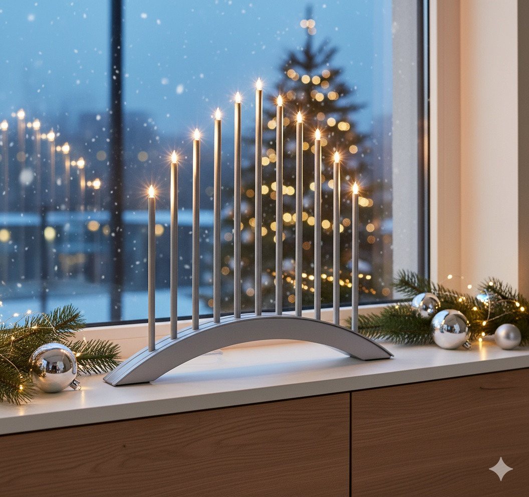 MeLiTec LED Fensterleuchter SL58 Bild 4