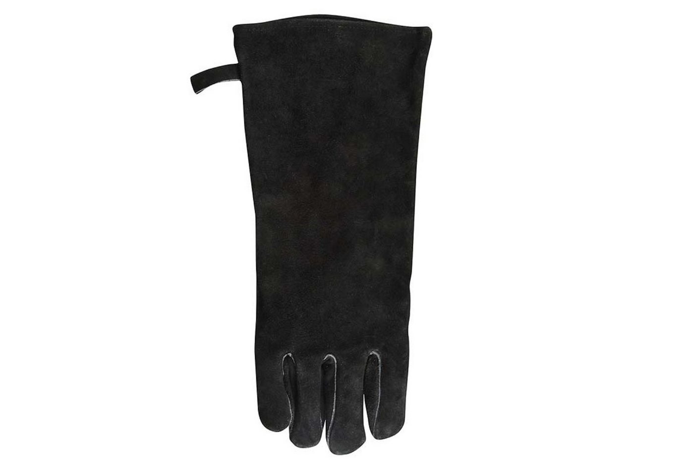 degawo Feuerschale Grill Handschuh BBQ Leder extra lang Hitzebeständig Schutz Kamin Öse, (1 BBQ Handschuh)
