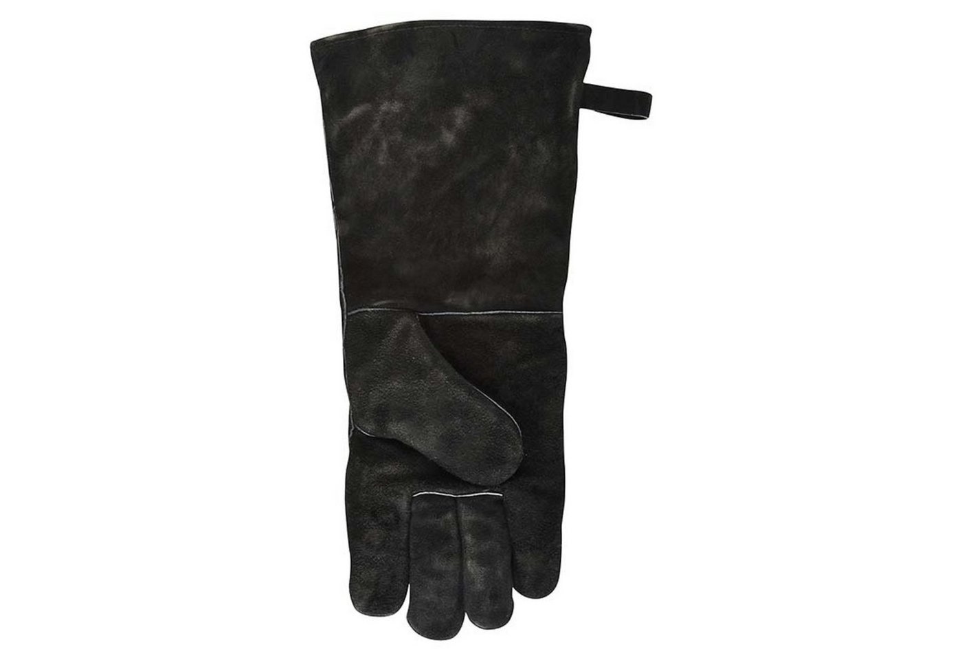 degawo Feuerschale Grill Handschuh BBQ Leder extra lang Hitzebeständig Schutz Kamin Öse, (1 BBQ Handschuh) Bild 2