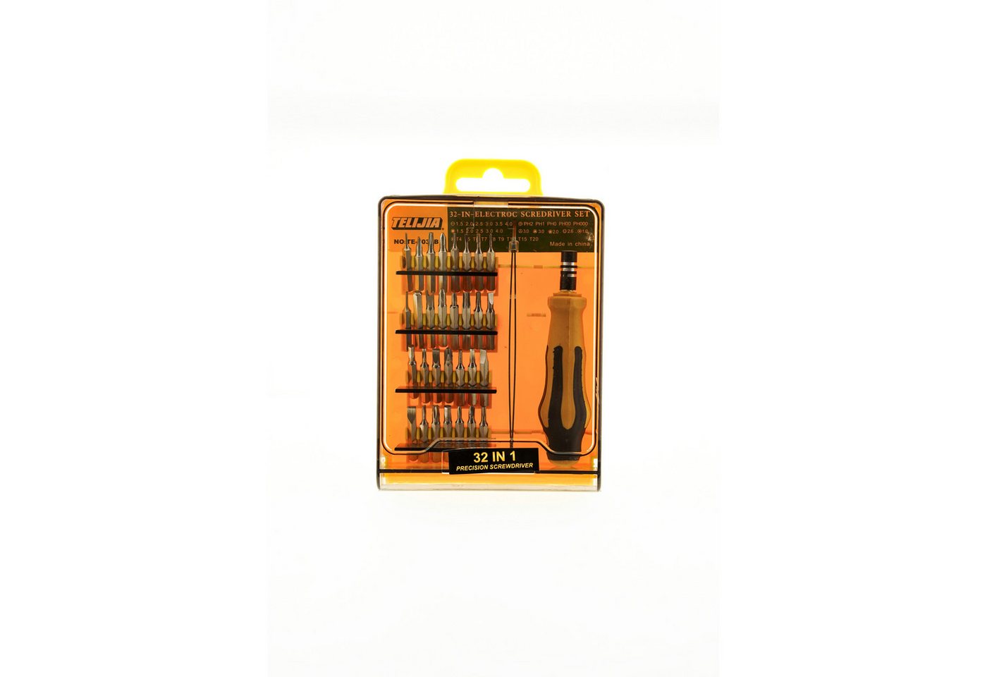 COFI 1453 Bit-Schraubendreher 32 in 1 Präzisions-Werkzeugset – Feinwerkzeug Handywerkzeug, (32 St) Bild 5