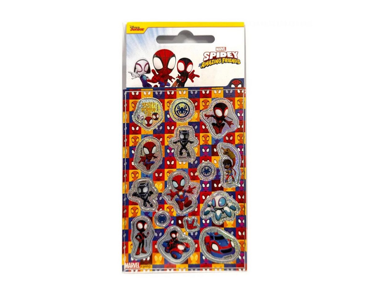 Spiderman Kreativset Spiderman Spidey Power Hologramm-Aufkleberset
