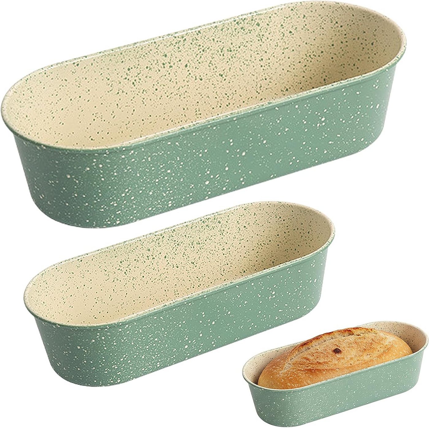 FELIXLEO Brotbackform Brotbackform Antihaft Kastenform für Brot Kuchen Rostfrei Bild 5