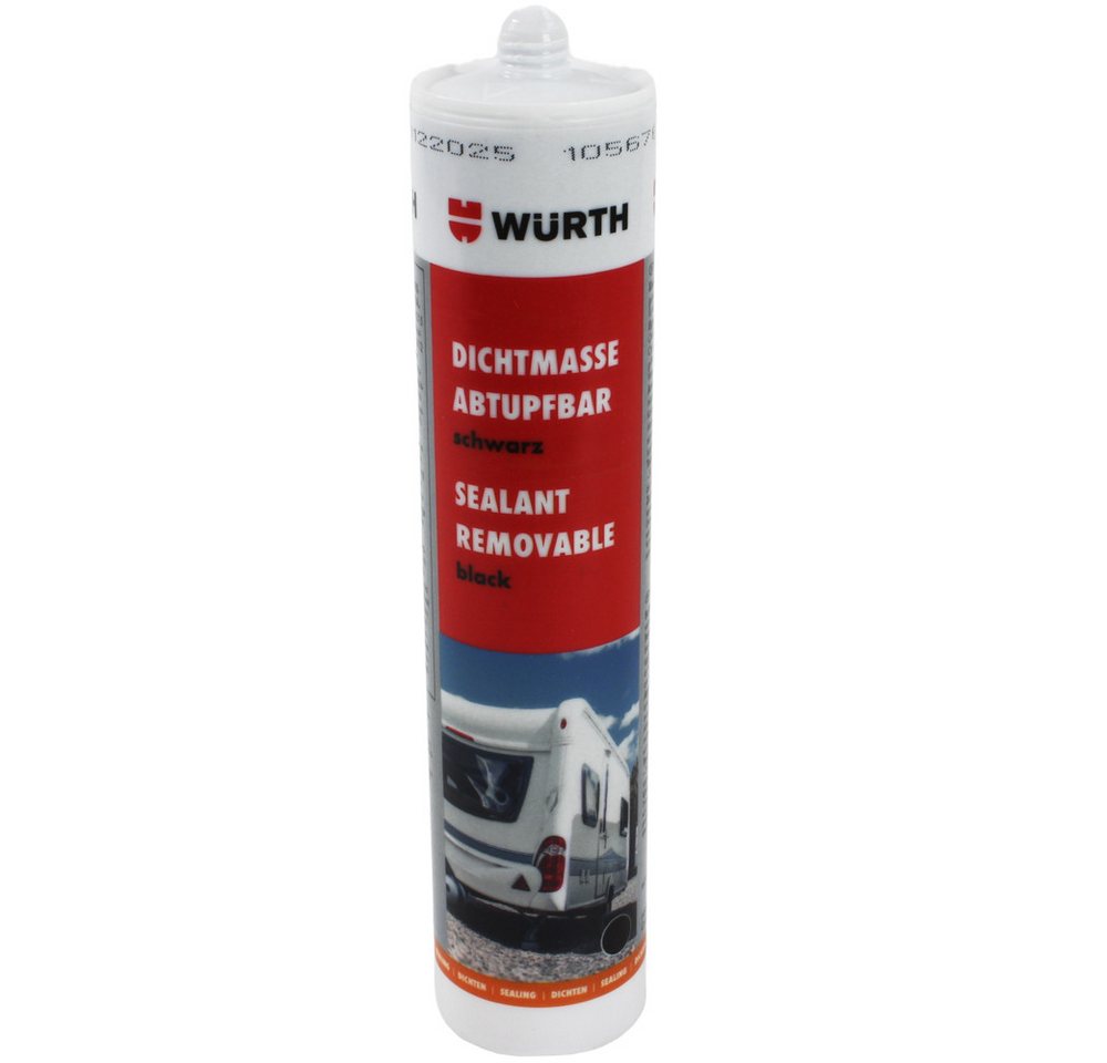Würth Dachfenster Würth Dichtmasse schwarz für Wohnmobil Caravan Camper Boot Bild 2