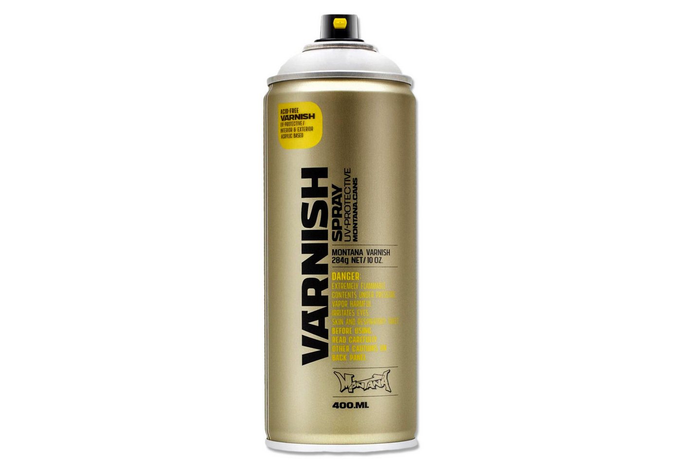 Montana Cans Sprühlack Sprühlack, Montana VARNISH, Klarlack, Matt, 400ml Bild 2