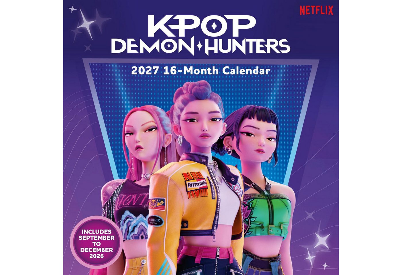 Wandkalender Kalender 2027 K-Pop Demon Hunters - Wandkalender 30x30 cm Bild 2
