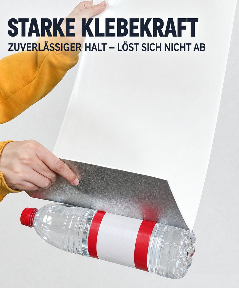 Creliv Fliesenaufkleber Klebefliesen Marmoroptik 60 × 30 cm, 10 Stück, selbstklebend (10er-Set) Bild 5