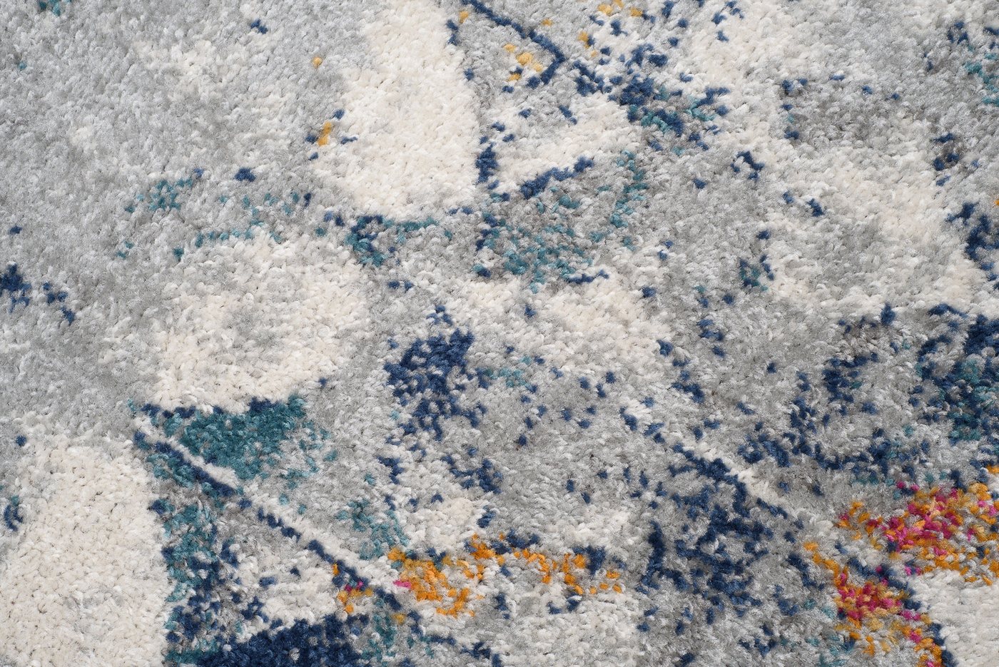 Tapiso Läufer LAZUR, rechteckig, Höhe: 9 mm, Meterware Kurzflor Flur Wohnzimmer Schlafzimmer Modern Meliert Bild 5