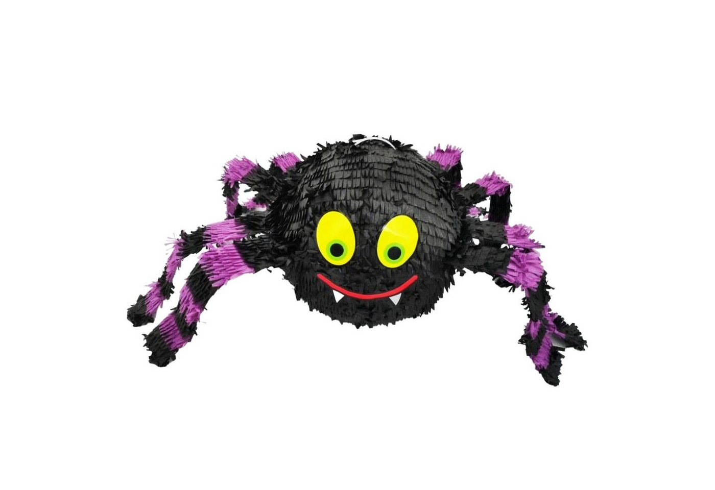 Funny Fashion Pinata Pinata 'Spinne' Schwarz/Lila, 26x26x23cm