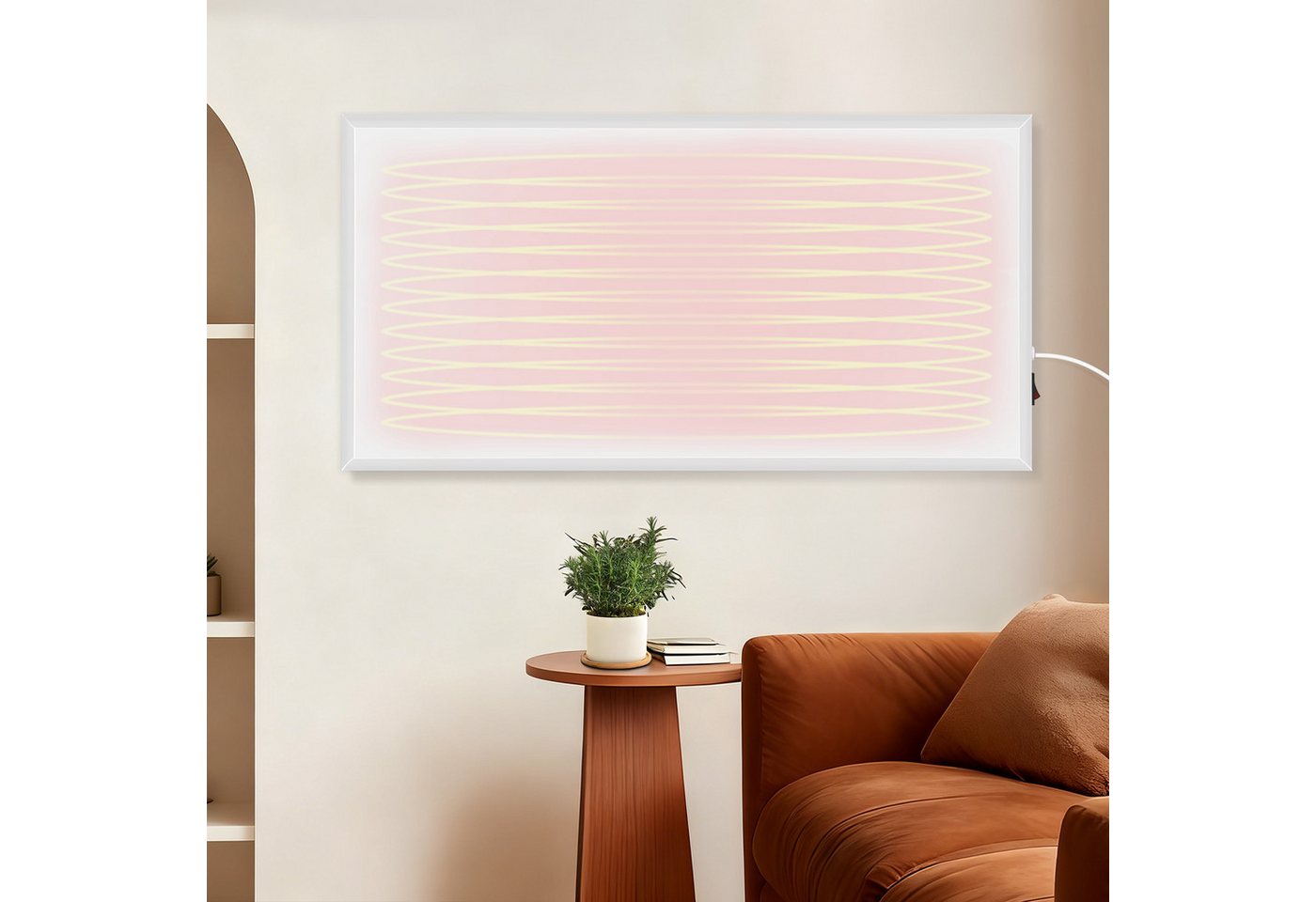 Nettlife Infrarotheizung Energiesparend Infrarot Wandheizung 170/290W mit Überhitzungsschutz Bild 5