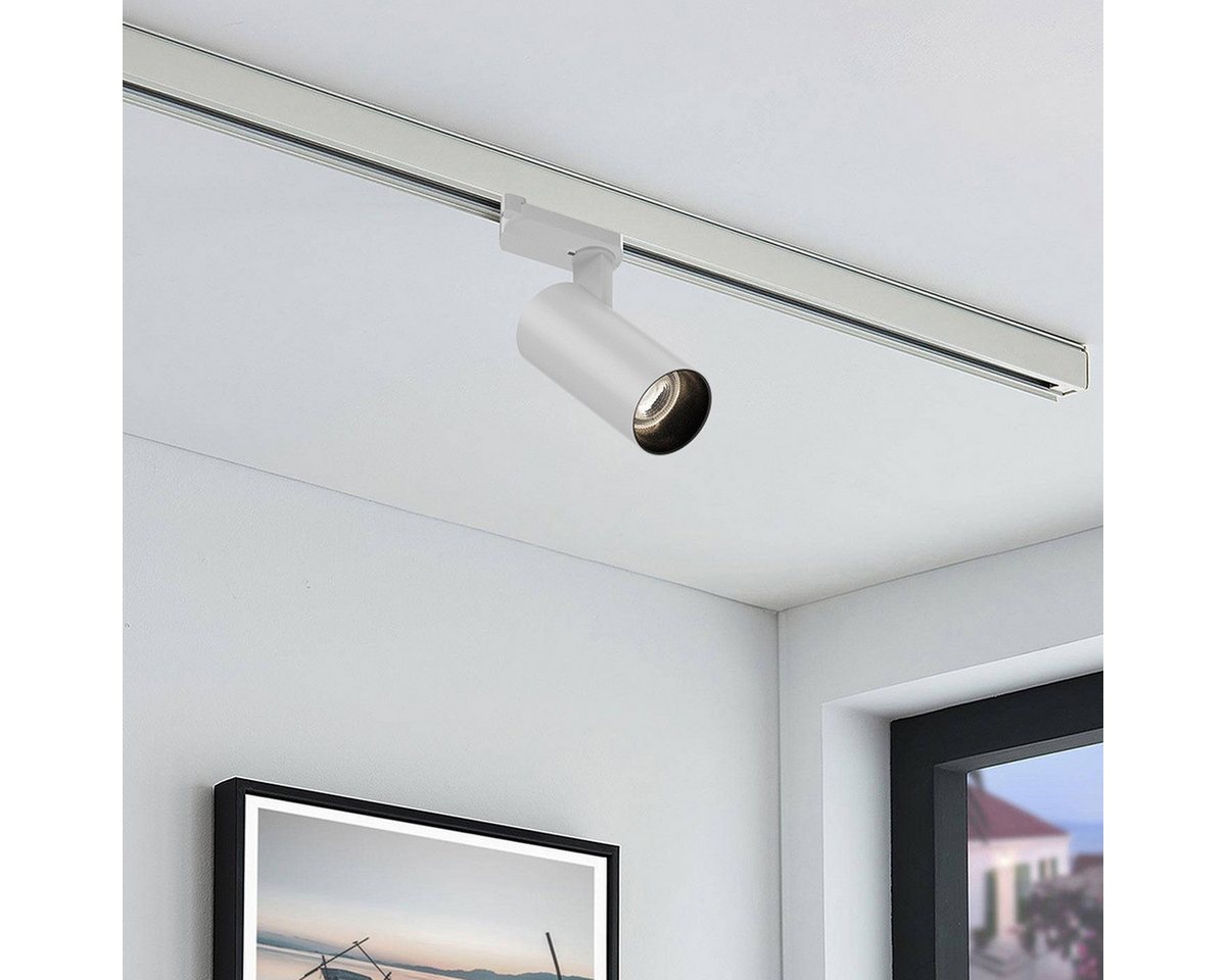 Braytron Schienensystem-Leuchten 3-Phasen LED-Schienenstrahler 15W mit 3-CCT Farbtemperatur, LED fest integriert, Neutralweiß, Kaltweiß, Warmweiß, Schwenkbar, Drehbar, 3CCT Bild 2