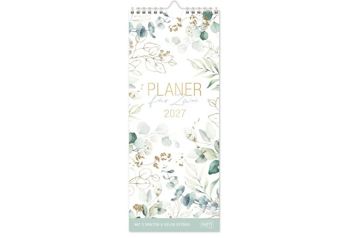 Häfft Wandkalender Planer für Zwei kompakt 2027 Bild 2