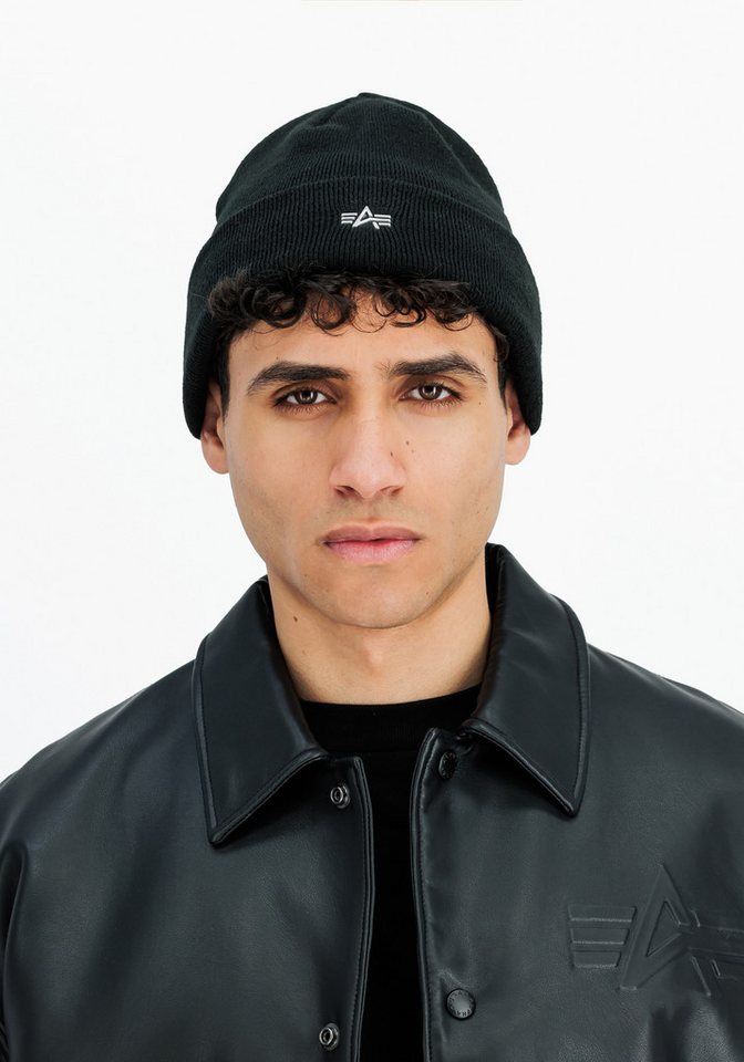 Alpha Industries Skimütze Metal Logo Beanie Bild 2